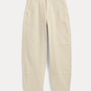 Everlane Utility Barrel Pant in Bone Size 8